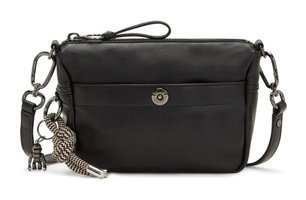 Kipling Xandra Fl Kadın Omuz Çantası Siyah