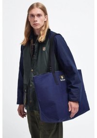 Barbour X Mk Reversible Tote Ny71 Dark Ny71 Dark Kadın Omuz Çantası Lacivert