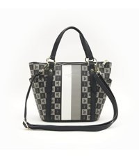 London Fog Freya Sıgnature Tote 22958 Kadın Omuz Çantası Siyah