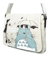 Jzcat Pamuklu Totoro Anime Kadın Omuz Çantası Beyaz