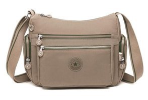 Smart Bags Krinkıl Kumaş Kadın Omuz Çantası Çok Renkli