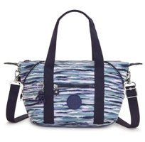 Kipling Art Mini Brush Strıpes Kadın Omuz Çantası Mavi