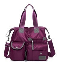 Jzcat Business Tote Seyahat Kadın Omuz Çantası Mor