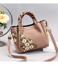 Globeasy Moda Kadın Omuz Çantası Kahverengi
