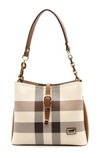 Silver & Polo Krem Sp974 Krem Kadın Omuz Çantası Krem - Taba