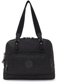 Kipling Linza Büyük Boy Sıgnature EmKadın Omuz Çantası Siyah