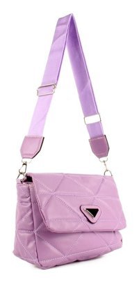Luwwe Bag'S Nakışlı Taşlı Detay Kapaklı 20714 Lila Kadın Omuz Çantası Lila