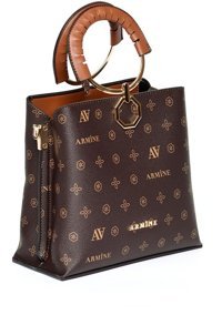 Armine 260 Armine260R3201 Kadın Omuz Çantası Kahverengi