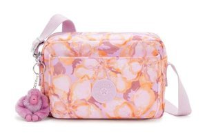 Kipling Abanu M Desenli Floral Powder Kadın Omuz Çantası Çok Renkli