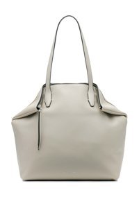 Calvin Klein Brenda Top Zip Tote Kadın Omuz Çantası Beyaz