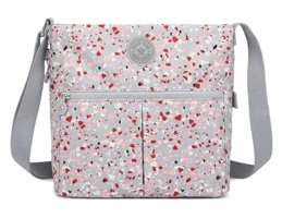 Smart Bags Smb3163 Krinkıl Parçacık Parçacık Kadın Omuz Çantası Gri