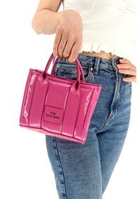 Çlk Accessories Minik Yazı Kadın Omuz Çantası Pembe