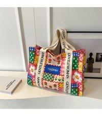 Yystore Kser1725 Kanvas Şık Banliyö Kadın Omuz Çantası Çok Renkli