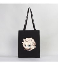 Everywear Albedo Sugoi Genshin Impact Kadın Omuz Çantası Siyah