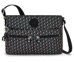 Kipling New Angie Desenli Kadın Omuz Çantası Çok Renkli
