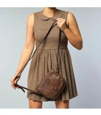 Gön Handmade Deri Tol Kadın Omuz Çantası Yeşil