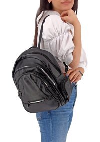 Çlk Accessories Fonksiyonel Çok Bölmeli Kadın Omuz Çantası Siyah