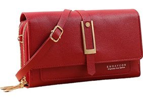 Orz Yeni Moda Çok Fonksiyonlu Kadın Omuz Çantası Kırmızı