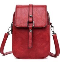 Jzcat Moda Küçük Kadın Omuz Çantası Kırmızı