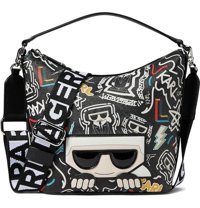 Karl Lagerfeld Paris Maybelle Bucket Kadın Omuz Çantası Siyah