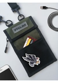 Vatkalimon Unisex Kadın Omuz Çantası Haki
