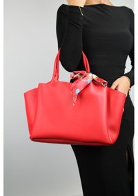 Luvi Shoes From Kadın Omuz Çantası Kırmızı