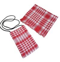 Monasima Puşi Ve Yöresel Kombini 2 Li Set Unisex Kadın Omuz Çantası Kırmızı