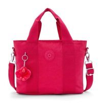 Kipling Minta M Confettı Kadın Omuz Çantası Pembe