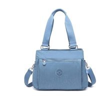 Smart Bags 20221125 Kırinkıl Kumaş Jeans Kadın Omuz Çantası Mavi