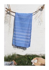 Baveno 498320204 Pamuk - Polyester Plaj Havlusu Bej