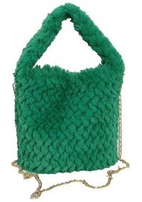 Bruce Lady Handbag Kadın Peluş Kadın Omuz Çantası Yeşil