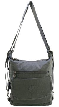 Bagmori nn Fonksiyonel Klinkır Renk 25 Cm Kadın Omuz Çantası Gri