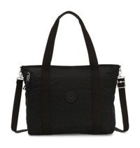Kipling Asseni Büyük Boy Noır Kadın Omuz Çantası Siyah