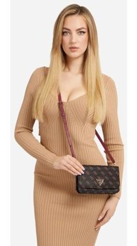 Guess Ql787979Brown Ql787979Brown Kadın Omuz Çantası Kahverengi