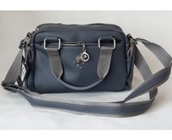 Nas Bag 1160 Model Renk Dona Kadın Omuz Çantası Gri