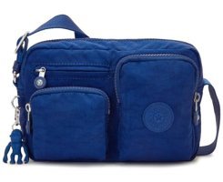 Kipling Albena Kadın Omuz Çantası Mavi