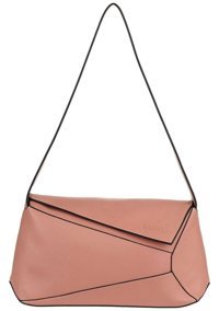 Bueno Shoes 01Wby3624 Deri Deri Kadın Omuz Çantası Pembe
