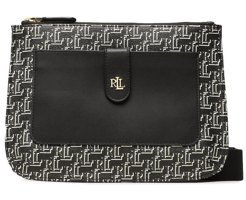 Polo Ralph Lauren 431883217 Kadın Omuz Çantası Beyaz - Siyah