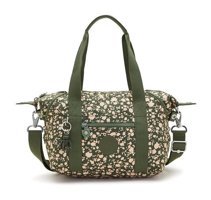 Kipling Art Mini Fresh Floral Kadın Omuz Çantası Yeşil - Bej