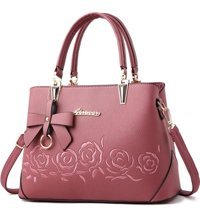 Globeasy Kore Tarzı Kız Rahat Moda Kadın Omuz Çantası Pembe