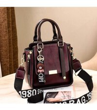 Globeasy Moda Retro Versiyonurahat Mizaç Kadın Omuz Çantası Mor