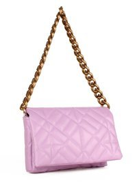 Luwwe Bag'S Kapitoneli Zincir 20652 Lila Kadın Omuz Çantası Lila