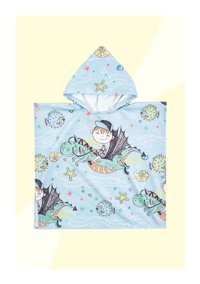Ender Home Dragon Pamuk Plaj Havlusu Mavi