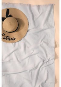Favora Pamuk Plaj Havlusu Bej