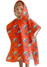 C&City Polyester Plaj Havlusu Mercan