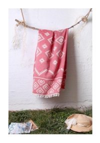 Baveno Mikrofiber Plaj Havlusu Bej