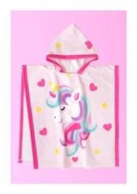 Homelover Unicorn Pamuk Plaj Havlusu Pembe