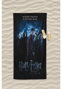 Erays Home Harry Potter Pamuk Plaj Havlusu Siyah