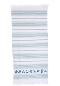 Özdilek 43367 Pamuk Plaj Havlusu Mint Yeşili