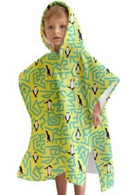 C&City Polyester Plaj Havlusu Sarı
